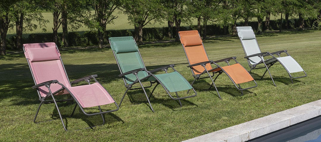Relaxstoelen van Lafuma Mobilier, Pistil collectie – comfort en stijl voor balkon, terras en patio