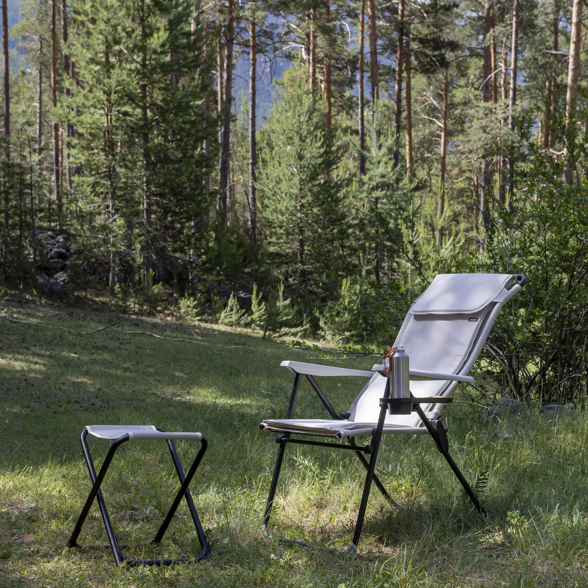 Bekerhouder voor relaxstoel - Relax, Zen-It, Cham Elips, Low Elips, Alu Cham, Alu Low - Polymère - Zwart Noir